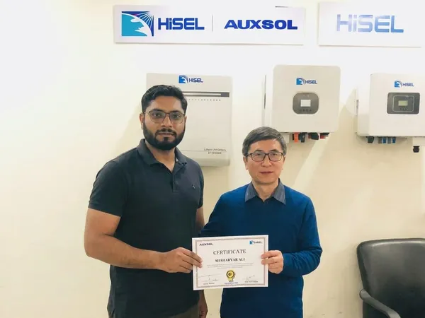 SG Solar Solutions Engineering Certificate