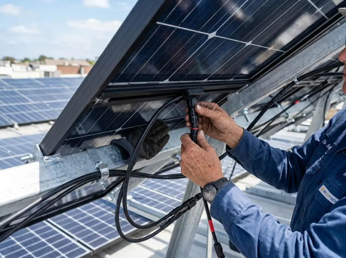 Solar panel installation Shahdara